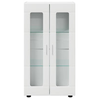 Credenza con porta Bianco 55,5 x 29 x 100 cm Legno multistrato 880251