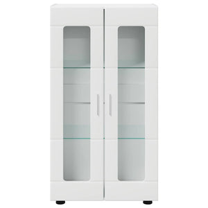 Credenza con porta Bianco 55,5 x 29 x 100 cm Legno multistrato 880251