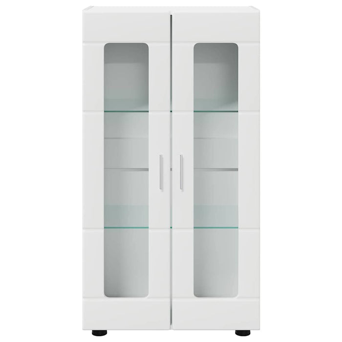 Credenza con porta Bianco 55,5 x 29 x 100 cm Legno multistrato 880251