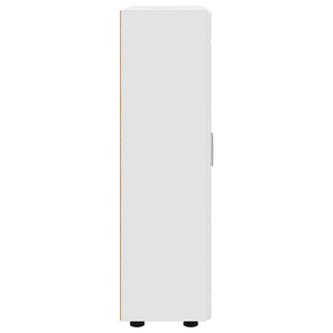 Credenza con porta Bianco 55,5 x 29 x 100 cm Legno multistrato 880251