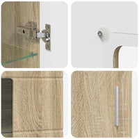 Credenza Rovere Sonoma 55,5 x 29 x 100 cm Legno multistrato 880253