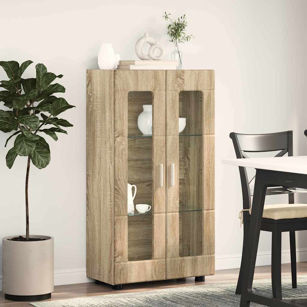 Credenza Rovere Sonoma 55,5 x 29 x 100 cm Legno multistrato 880253