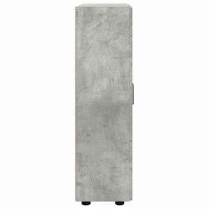 Credenza Grigio cemento 55,5 x 29 x 100 cm Legno multistrato 880254