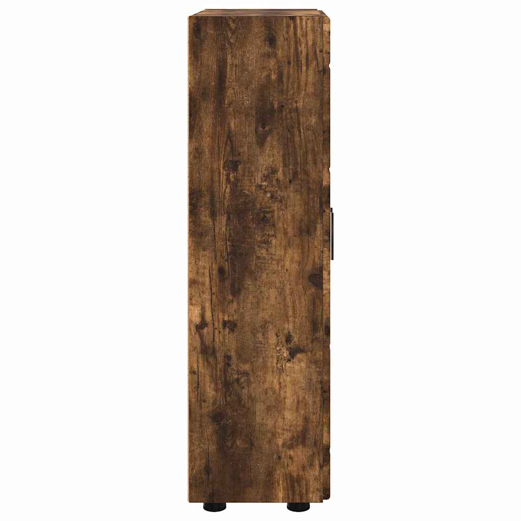 Credenza Rovere fumé 55,5 x 29 x 100 cm Legno multistrato 880256