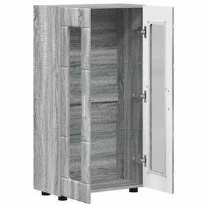 Credenza Grigio Sonoma 55,5 x 29 x 100 cm Legno multistrato 880257