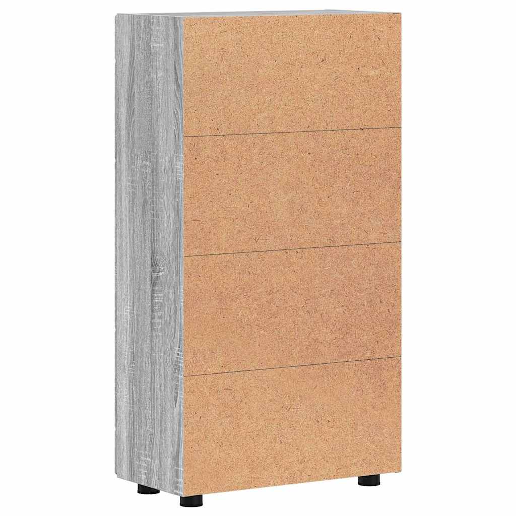 Credenza Grigio Sonoma 55,5 x 29 x 100 cm Legno multistrato 880257