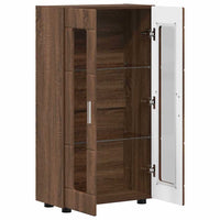 Credenza Rovere Marrone 55,5 x 29 x 100 cm Legno multistrato 880258