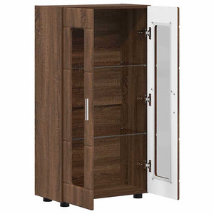 Credenza Rovere Marrone 55,5 x 29 x 100 cm Legno multistrato 880258