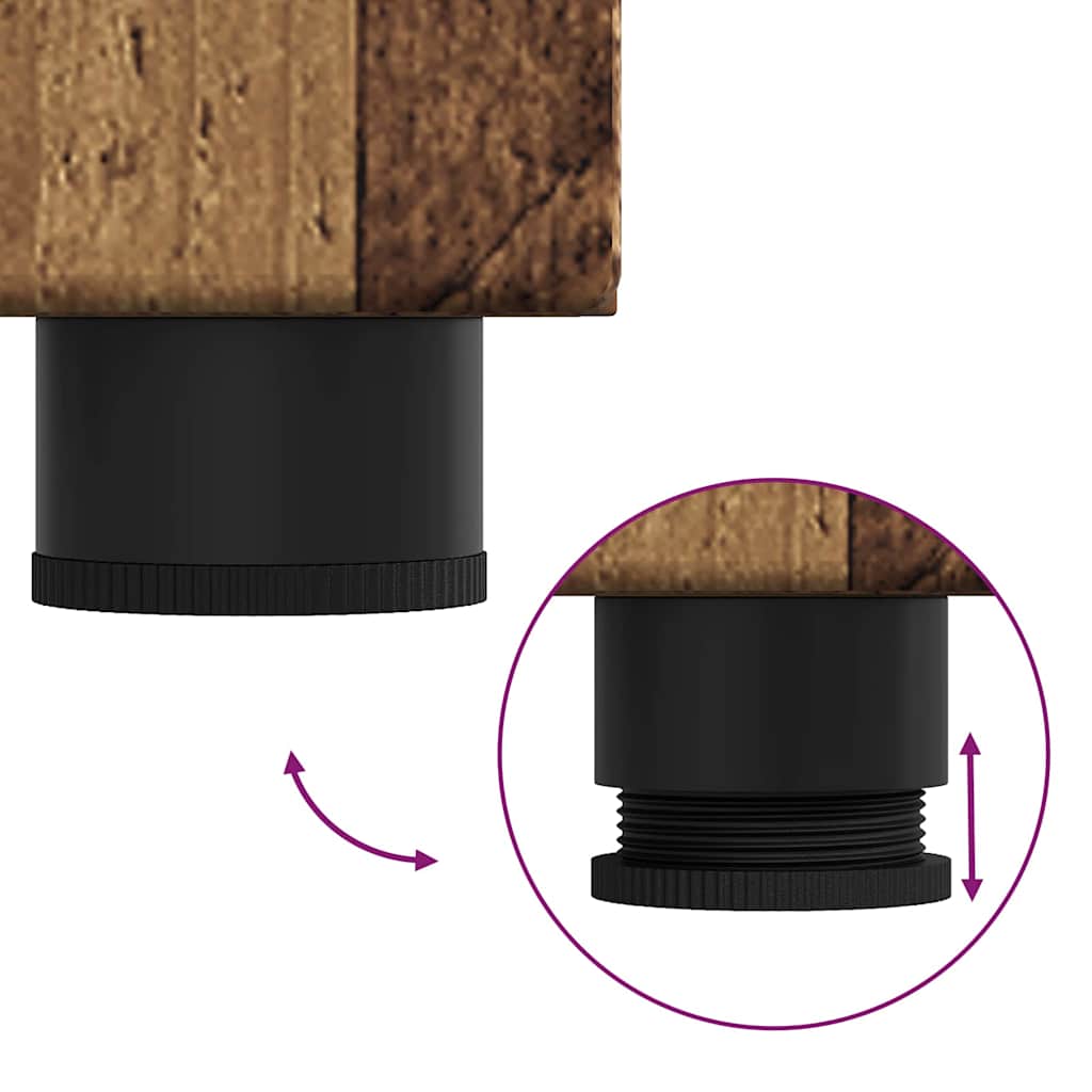 Credenza Legno vecchio 55,5 x 29 x 100 cm Legno multistrato 880259