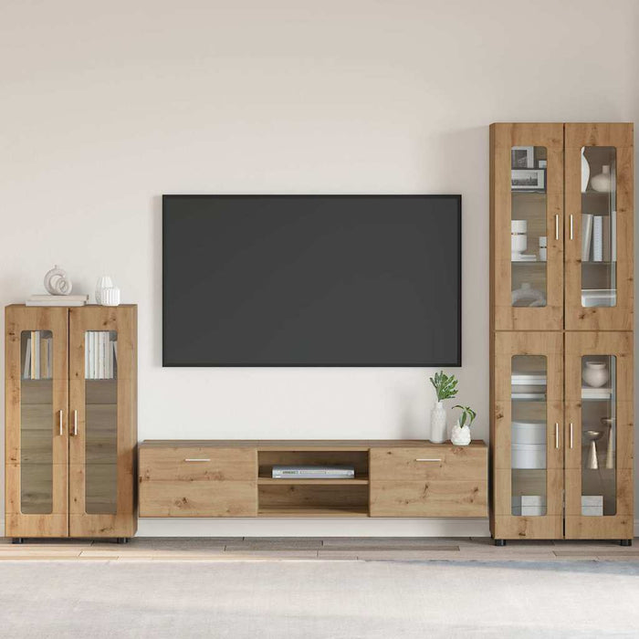 Credenza con lo scaffale Rovere artigianale 55,5 x 29 x 100 cm 880260