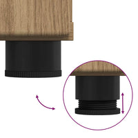 Credenza con lo scaffale Rovere artigianale 55,5 x 29 x 100 cm 880260