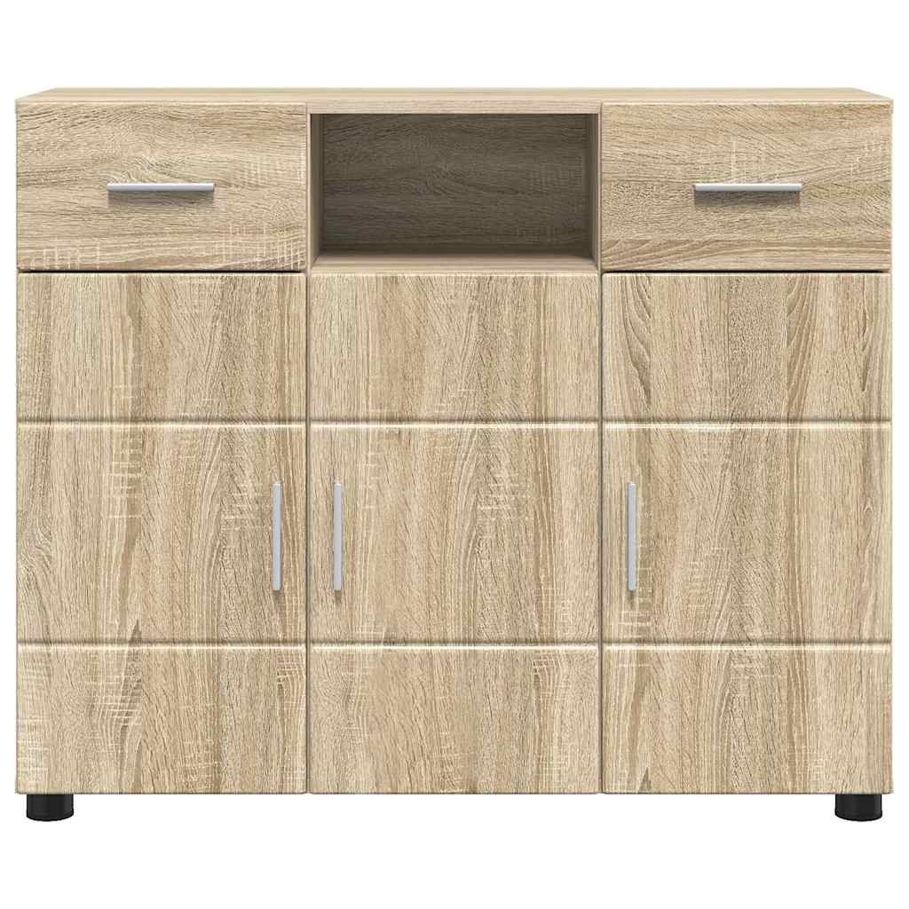 Credenza-Buffet-Armadio da cucina rovere sonoma 88,5 x 30,5 x 73 cm Legno multistrato