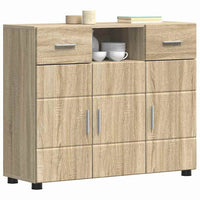 Credenza rovere sonoma 88.5 x 30.5 x 73 cm Legno multistrato 880283