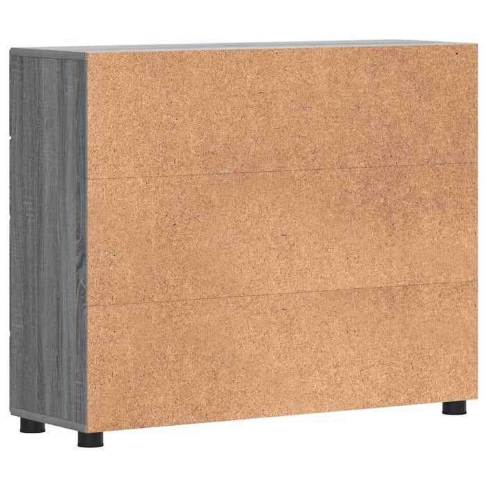 Credenza-Buffet-Armadio da cucina Grigio sonoma 88,5 x 30,5 x 73 cm Legno multistrato
