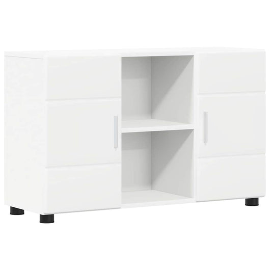 Credenza Bianco 88,5 x 30,5 x 55,5 cm Legno multistrato 880291