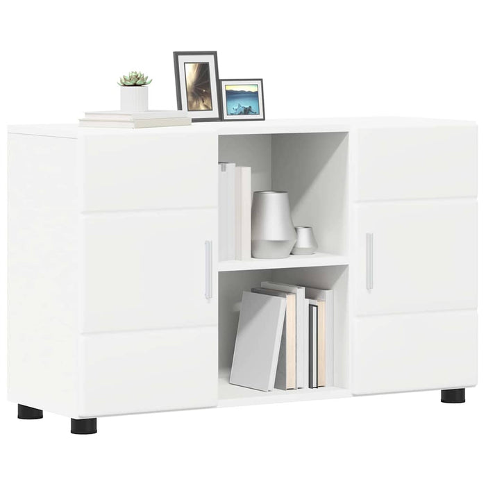 Credenza Bianco 88,5 x 30,5 x 55,5 cm Legno multistrato 880291