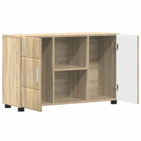 Credenza Rovere Sonoma 88,5 x 30,5 x 55,5 cm Legno multistrato 880293