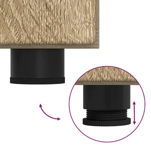 Credenza Rovere Sonoma 88,5 x 30,5 x 55,5 cm Legno multistrato 880293