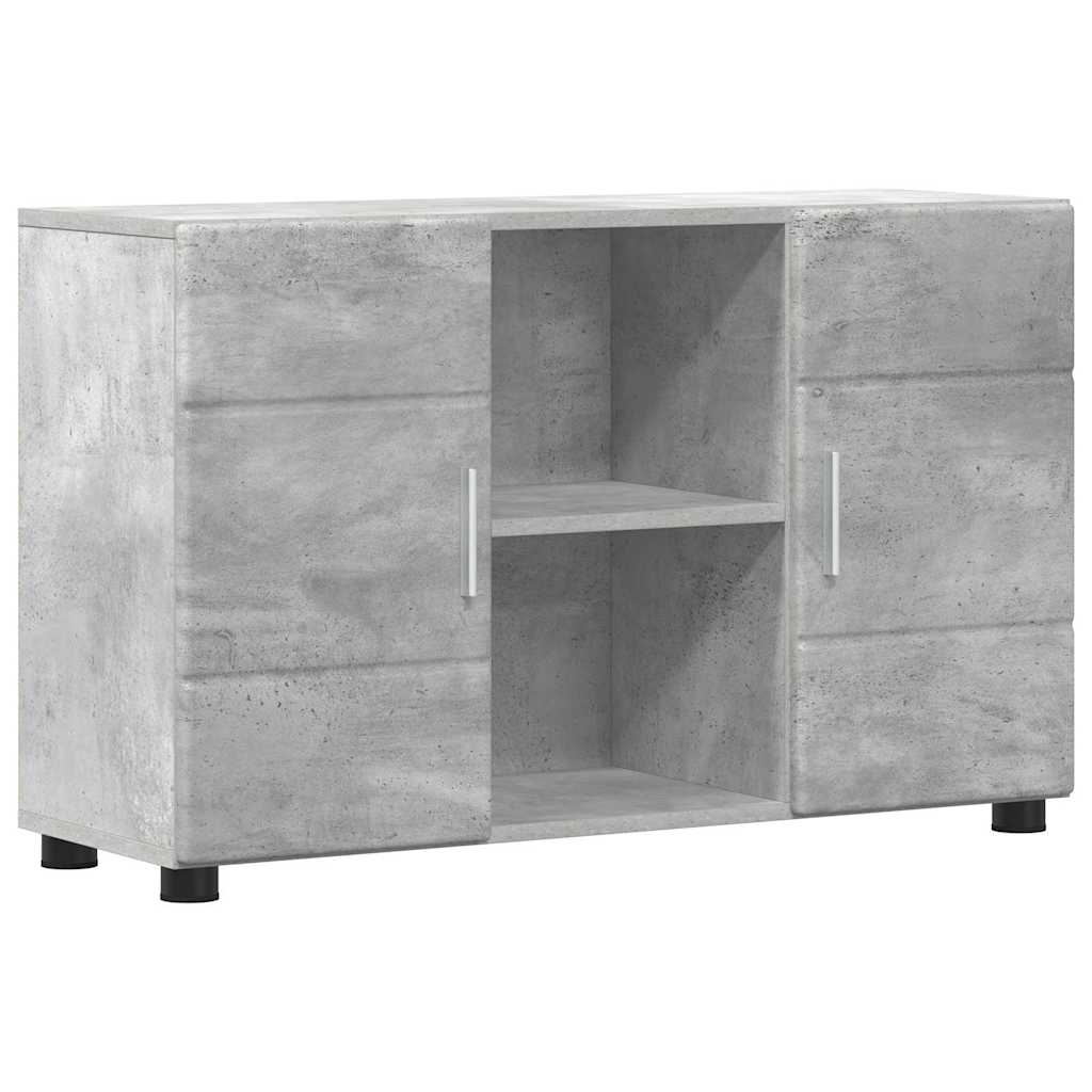 Credenza Grigio cemento 88,5 x 30,5 x 55,5 cm Legno multistrato 880294