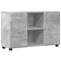 Credenza Grigio cemento 88,5 x 30,5 x 55,5 cm Legno multistrato 880294