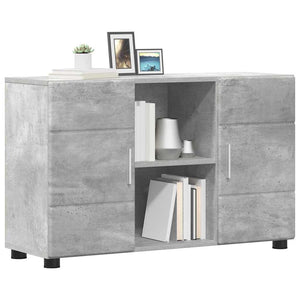 Credenza Grigio cemento 88,5 x 30,5 x 55,5 cm Legno multistrato 880294