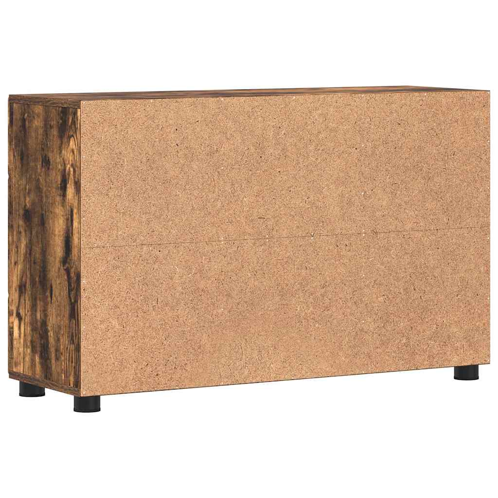 Credenza Rovere fumé 88,5 x 30,5 x 55,5 cm Legno multistrato 880296