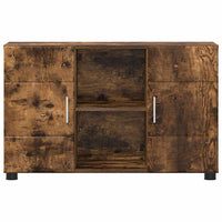 Credenza Rovere fumé 88,5 x 30,5 x 55,5 cm Legno multistrato 880296