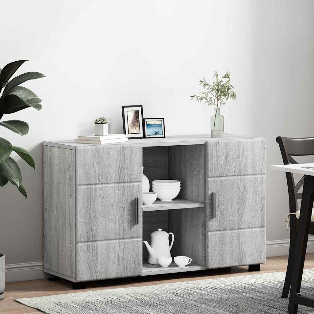 Credenza Grigio Sonoma 88,5 x 30,5 x 55,5 cm Legno multistrato 880297