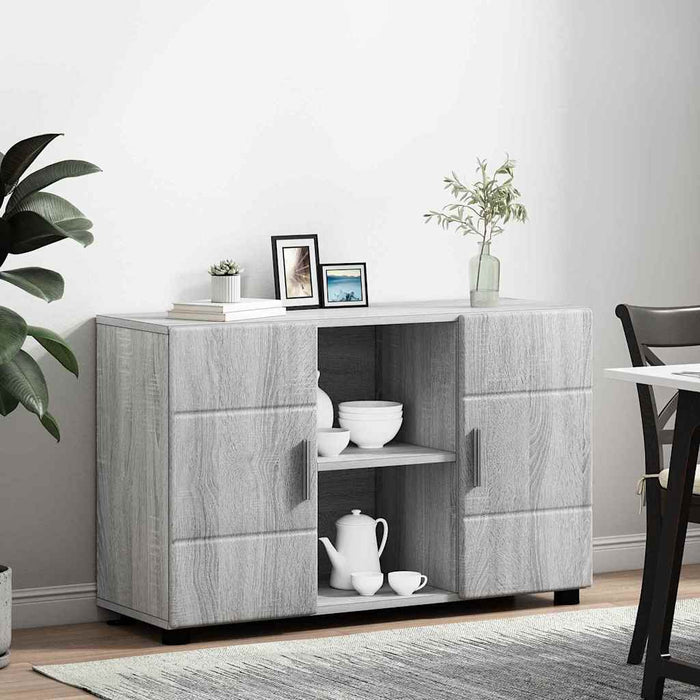Credenza Grigio Sonoma 88,5 x 30,5 x 55,5 cm Legno multistrato 880297