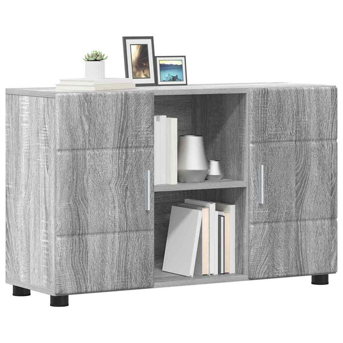 Credenza Grigio Sonoma 88,5 x 30,5 x 55,5 cm Legno multistrato 880297