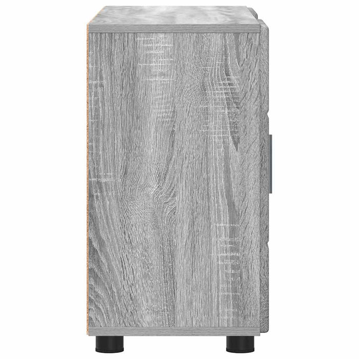 Credenza Grigio Sonoma 88,5 x 30,5 x 55,5 cm Legno multistrato 880297