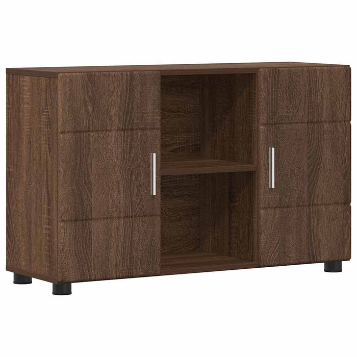 Credenza Rovere Marrone 88,5 x 30,5 x 55,5 cm Legno multistrato 880298
