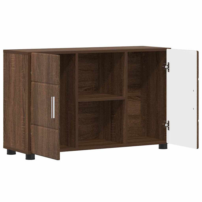 Credenza Rovere Marrone 88,5 x 30,5 x 55,5 cm Legno multistrato 880298