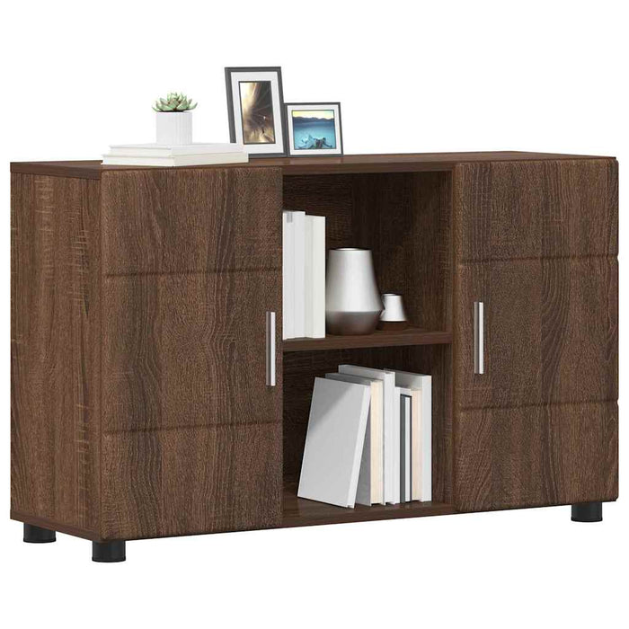 Credenza Rovere Marrone 88,5 x 30,5 x 55,5 cm Legno multistrato 880298
