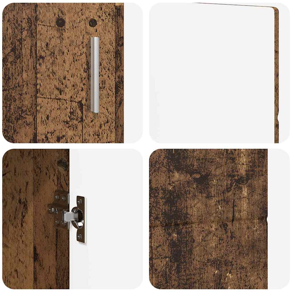 Credenza Legno vecchio 88,5 x 30,5 x 55,5 cm Legno multistrato 880299