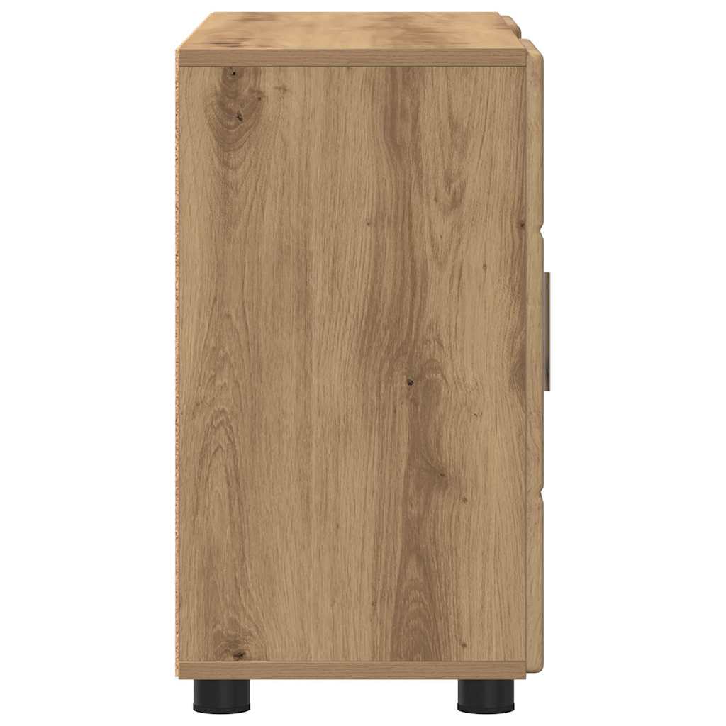 Credenza con porta Rovere artigianale 88,5 x 30,5 x 55,5 cm 880300