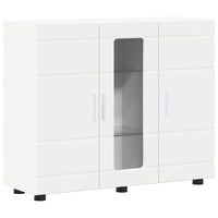 Credenza con porta Bianco 55.5 x 29 x 100 cm Legno multistrato 880301
