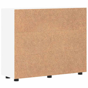 Credenza-Buffet-Armadio da cucina Bianco 55,5 x 29 x 100 cm Legno multistrato