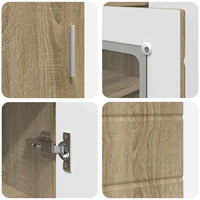 Credenza rovere sonoma 55.5 x 29 x 100 cm Legno multistrato 880303