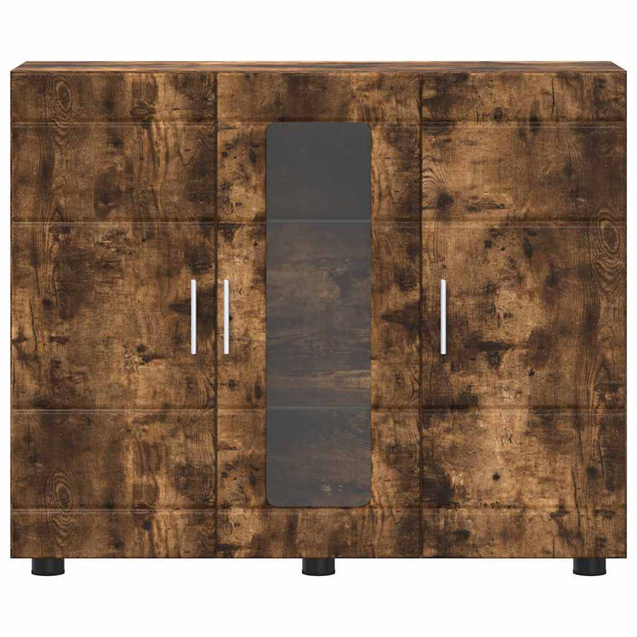 Credenza Rovere fumo 55.5 x 29 x 100 cm Legno multistrato 880306