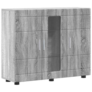 Credenza-Buffet-Armadio da cucina Grigio sonoma 55,5 x 29 x 100 cm Legno multistrato