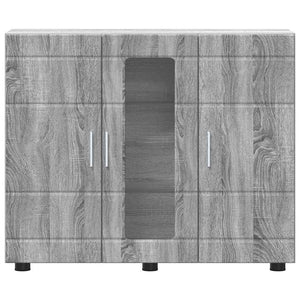 Credenza-Buffet-Armadio da cucina Grigio sonoma 55,5 x 29 x 100 cm Legno multistrato