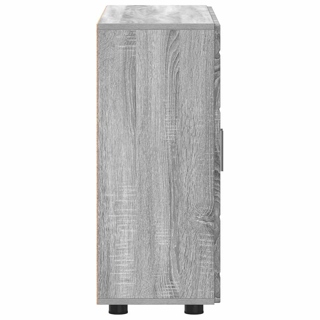 Credenza Grigio sonoma 55.5 x 29 x 100 cm Legno multistrato 880307