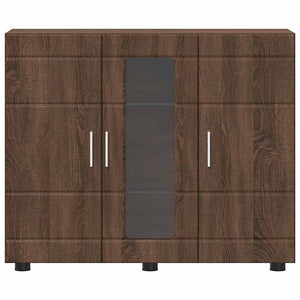 Credenza Rovere marrone 55.5 x 29 x 100 cm Legno multistrato 880308