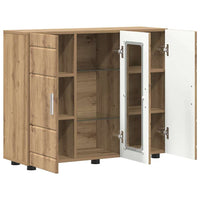 Credenza-Buffet-Armadio da cucina rovere artigianale 55,5 x 29 x 100 cm