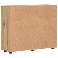 Credenza con lo scaffale rovere artigianale 55.5 x 29 x 100 cm 880310