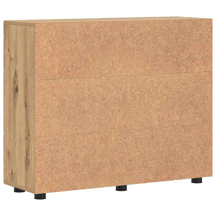 Credenza con lo scaffale rovere artigianale 55.5 x 29 x 100 cm 880310