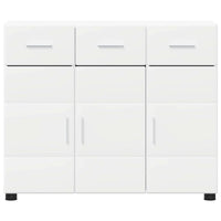 Credenza con porta Bianco 88,5 x 30,5 x 73 cm Legno multistrato 880311