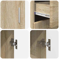 Credenza Rovere Sonoma 88,5 x 30,5 x 73 cm Legno multistrato 880313