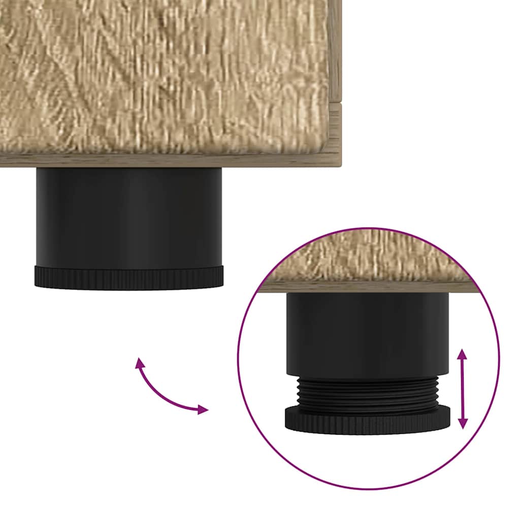 Credenza Rovere Sonoma 88,5 x 30,5 x 73 cm Legno multistrato 880313